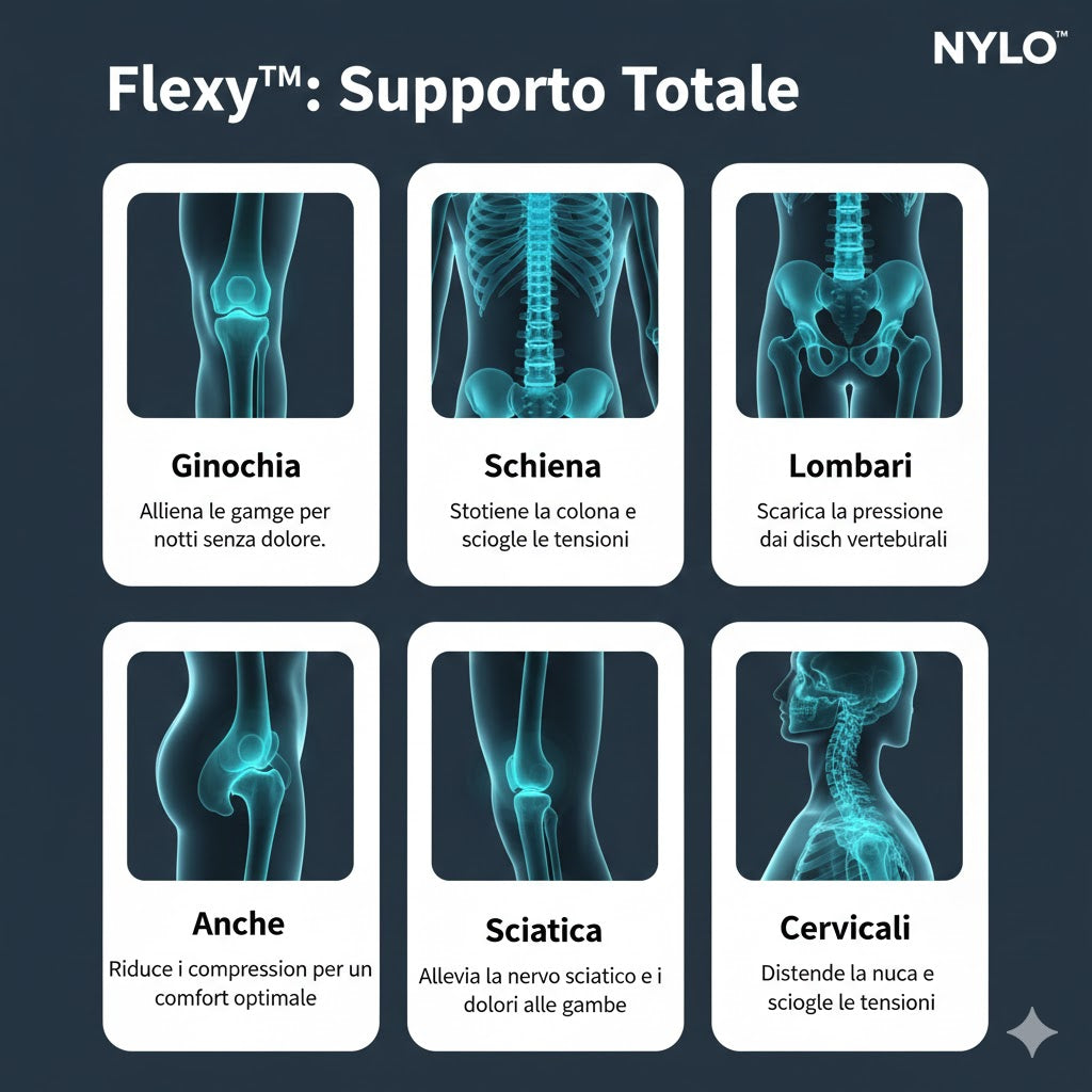 Flexy™: Il Sostegno Intelligente per la Tua Schiena