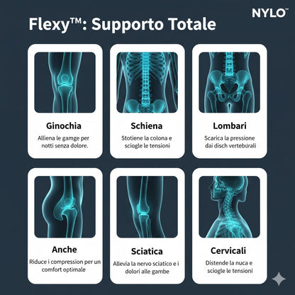 Flexy™: Il Sostegno Intelligente per la Tua Schiena